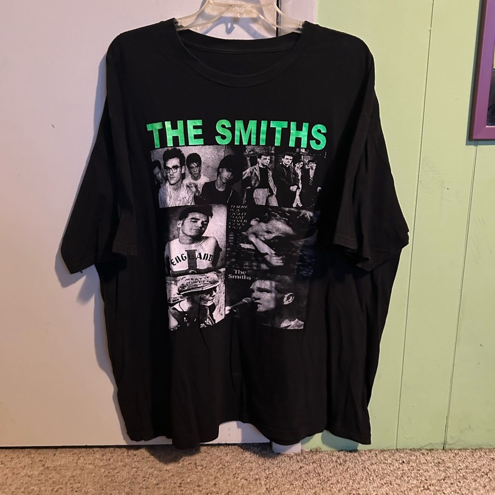 Rare Vintage 90s The Smiths Morrissey Band Tee